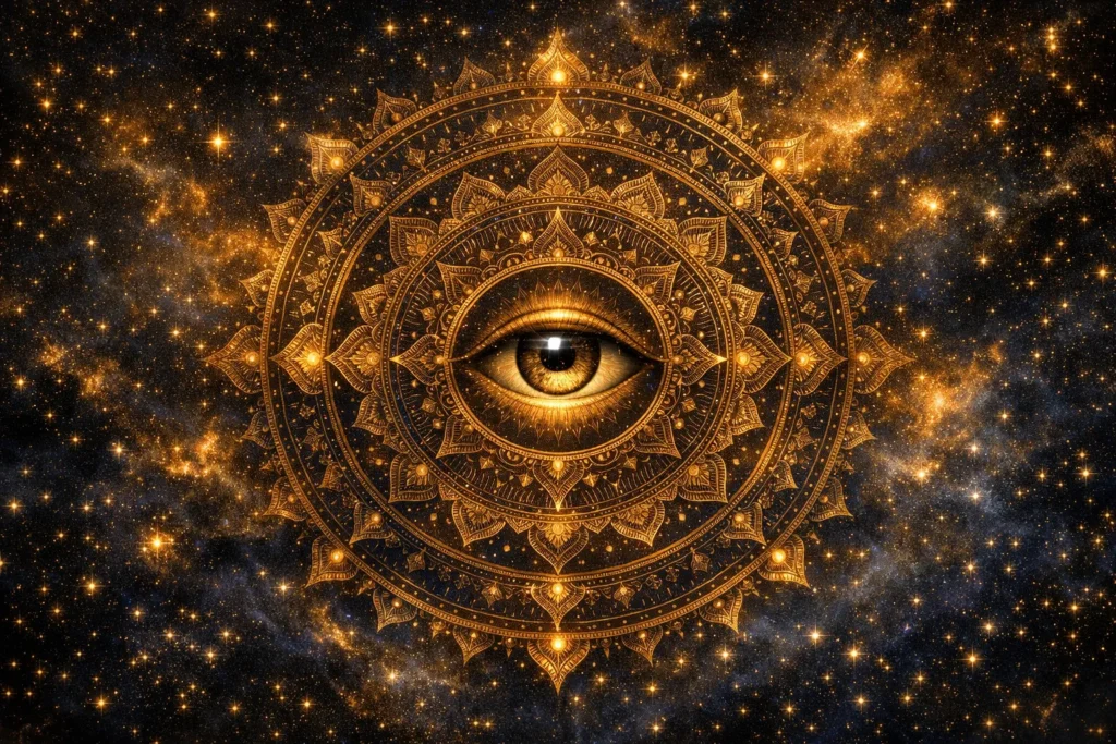 Varuna all-seeing eye cosmic mandala — The Sacred Trails
