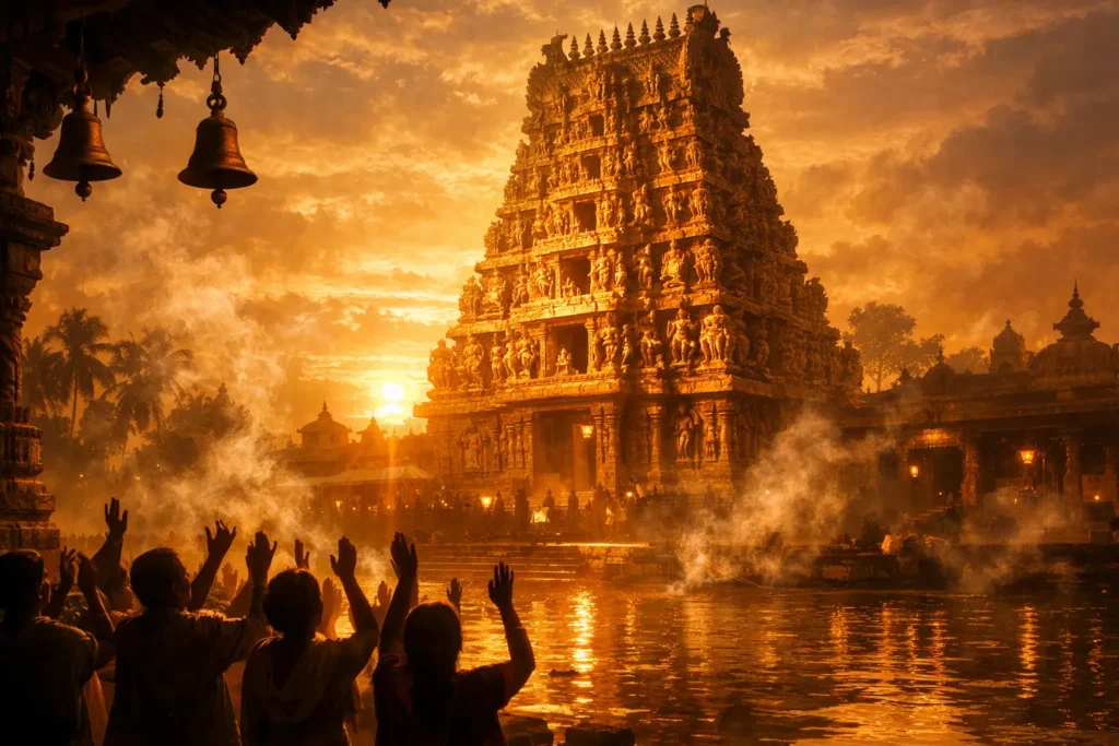 Nayanmars — the 63 Tamil Shaiva saints whose Tevaram hymns consecrated 276 temples across South India